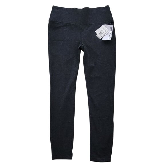 Prophecy 360 Control Smoothing and Slimming Leggings Long Tall Charcoal Gray NEW - Picture 3 of 15